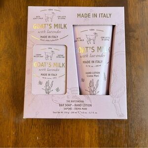 T.J.Maxx Goat's Milk Lavender Hand Soap and Lotion Set - Pink